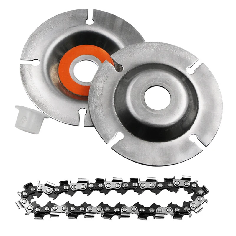 4 Inch Chain Grinder Chain Saws Disc Woodworking Chain Plate Tool Multi-Functional Wood Carving Disc Angle Grinding Tool
4 Inch Chain Grinder Chain Saws Disc Woodworking Chain Plate Tool Multi-Functional Wood Carving Disc Angle Grinding Tool