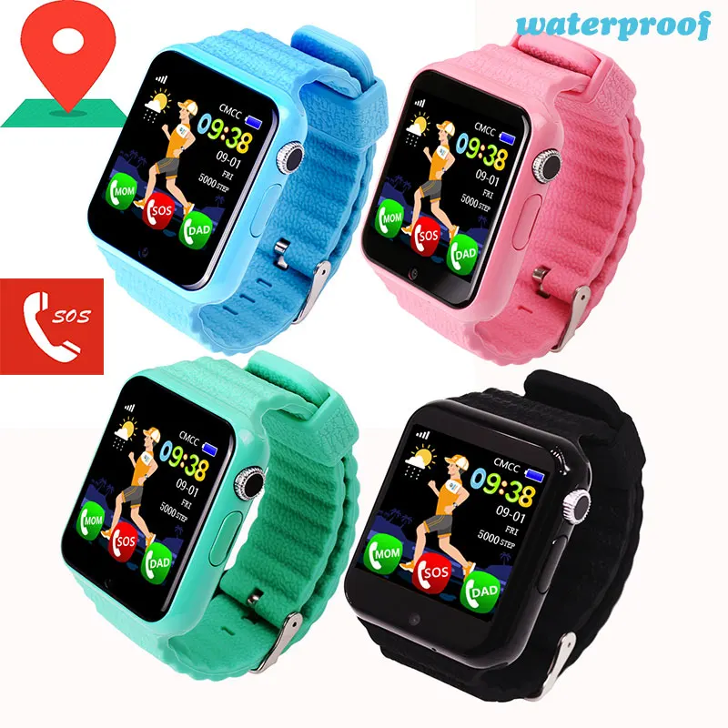 V7K Kids Smart Watch GPS Baby Tracking SOS Call Location Finder Waterproof with Camera Bluetooth Safety Monitor Sport Wristband
V7K Kids Smart Watch GPS Baby Tracking SOS Call Location Finder Waterproof with Camera Bluetooth Safety Monitor Sport Wristband