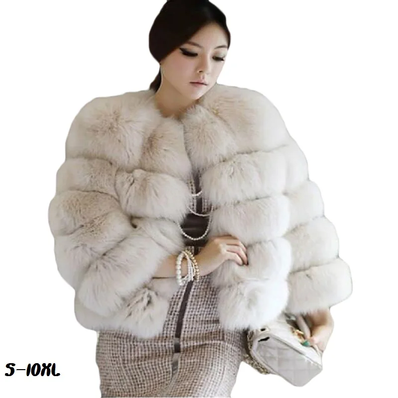 Large number of artificial fur coat 2020 HOT fox fur jacket warm artificial leather 4xl winter imitation natural fox fur coat
Large number of artificial fur coat 2020 HOT fox fur jacket warm artificial leather 4xl winter imitation natural fox fur coat