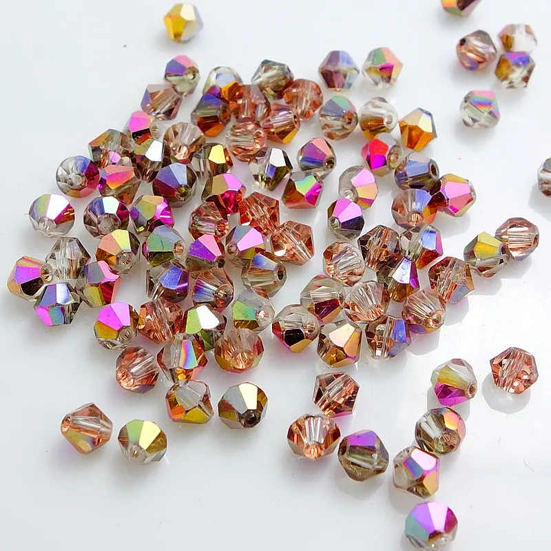 Wholesale hot crystal glass 5301 # loose spacer bicone Beads 3mm 4mm 6mm Half rose copper
Wholesale hot crystal glass 5301 # loose spacer bicone Beads 3mm 4mm 6mm Half rose copper