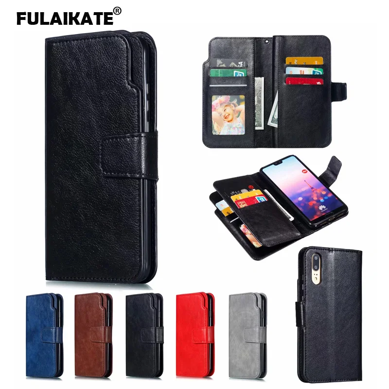 FULAIKATE Crazy Horse Flip Case for Huawei P20 Business Soft Back Cover for HW EML-AL00 Stand Phone Protective Cases 9 Card Set
FULAIKATE Crazy Horse Flip Case for Huawei P20 Business Soft Back Cover for HW EML-AL00 Stand Phone Protective Cases 9 Card Set