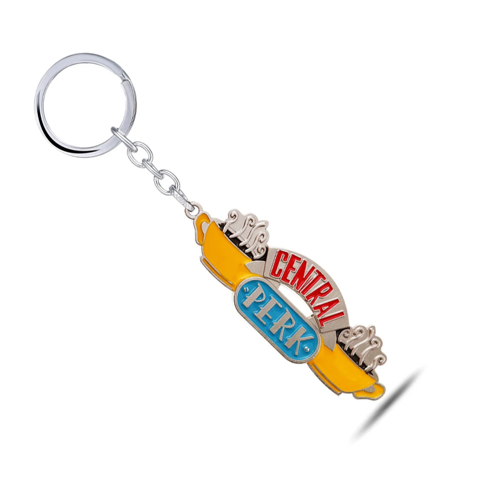 American TV Show Friends Keychain Enamel Metal Central Perk Pendant Key Chain For Best Friend Car Keyring Jewelry Gift llaveros
American TV Show Friends Keychain Enamel Metal Central Perk Pendant Key Chain For Best Friend Car Keyring Jewelry Gift llaveros
