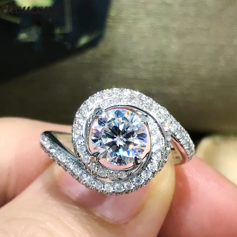 choucong warping Promise Ring 925 sterling Silver 1ct AAAAA Zircon Sona cz Engagement Wedding Band Rings For Women men Jewelry
choucong warping Promise Ring 925 sterling Silver 1ct AAAAA Zircon Sona cz Engagement Wedding Band Rings For Women men Jewelry