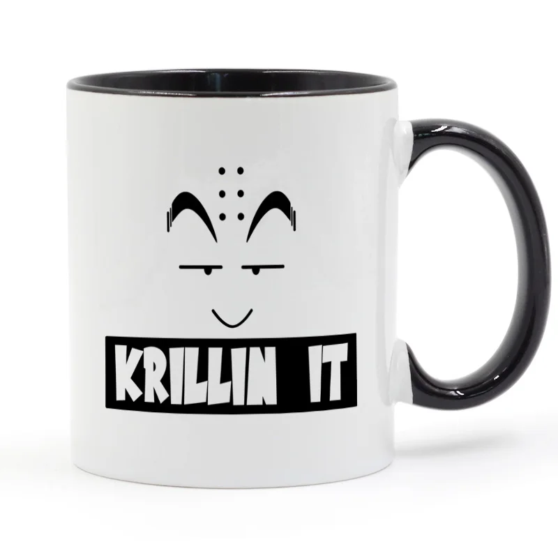 Кружка для кофе Krillin It Dragonball Z керамическая чашка подарки 11 унций|Кружки| |