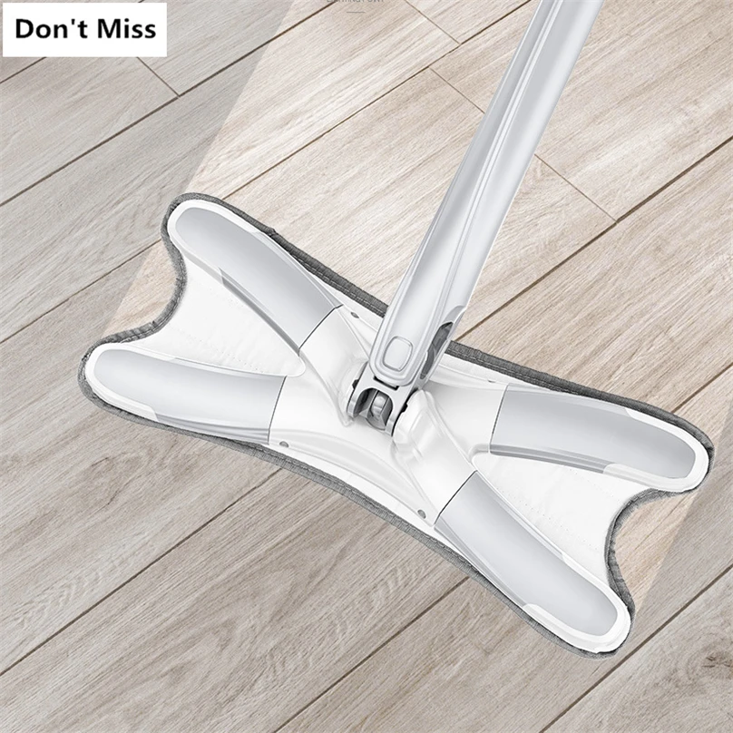 House Flat Squeeze Mop Floor Cleaning Mop X-Shape Stainless Free Wringing Microfiber Mop Pad Wet Dry Use on Wooden Laminate Tile
House Flat Squeeze Mop Floor Cleaning Mop X-Shape Stainless Free Wringing Microfiber Mop Pad Wet Dry Use on Wooden Laminate Tile