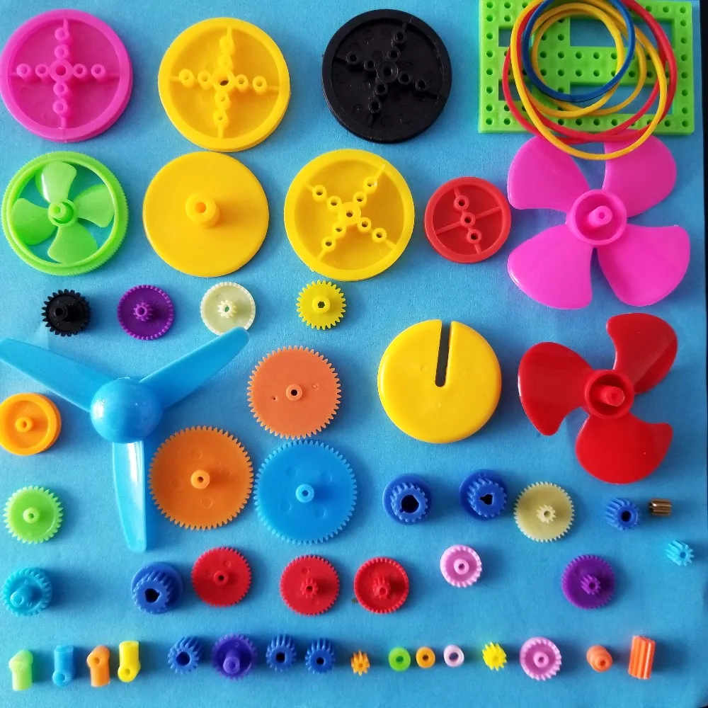 K942Y 55pcs/bag DIY Model Making Parts Combination Suit Gears and Propeller Wheels Rubber Bands Free Russia Shipping Super Value
K942Y 55pcs/bag DIY Model Making Parts Combination Suit Gears and Propeller Wheels Rubber Bands Free Russia Shipping Super Value