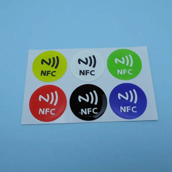 Универсальные Nfc смарт наклейки Ntag216 для Samsung Note3 Galaxy S4 S5 Nokia Lumia920 Nexus4/10 HTC Sony LG|Карты