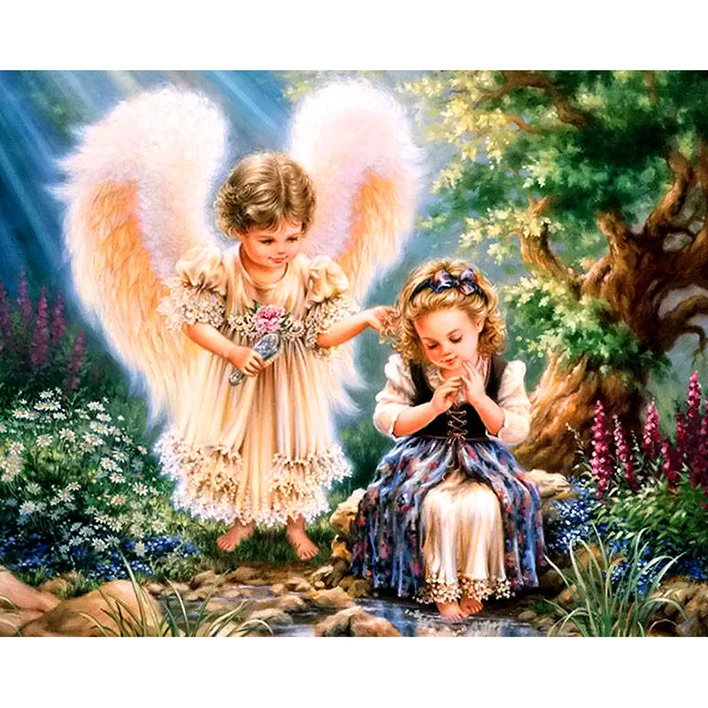 Full square 5D DIY diamond embroidery angel girl garden Diamond painting Cross Stitch Rhinestone mosaic home decoration D1835
Full square 5D DIY diamond embroidery angel girl garden Diamond painting Cross Stitch Rhinestone mosaic home decoration D1835