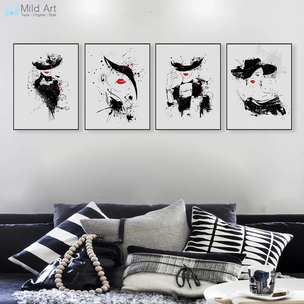 Watercolor Abstract Fashion Lady Red Lip A4 Posters Nordic Girls Room Wall Art Print Picture Canvas Painting Home Decor gifts
Watercolor Abstract Fashion Lady Red Lip A4 Posters Nordic Girls Room Wall Art Print Picture Canvas Painting Home Decor gifts