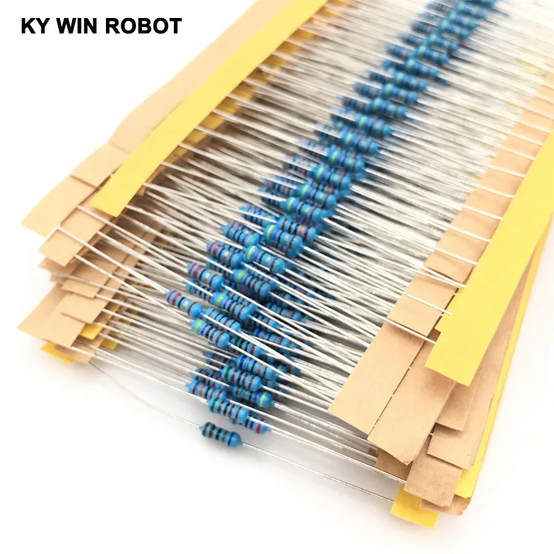 1 Pack 300Pcs 10 -1M Ohm 1/4w Resistance 1% Metal Film Resistor Resistance Assortment Kit Set 30 Kinds Each 10pcs Free Shipping
1 Pack 300Pcs 10 -1M Ohm 1/4w Resistance 1% Metal Film Resistor Resistance Assortment Kit Set 30 Kinds Each 10pcs Free Shipping