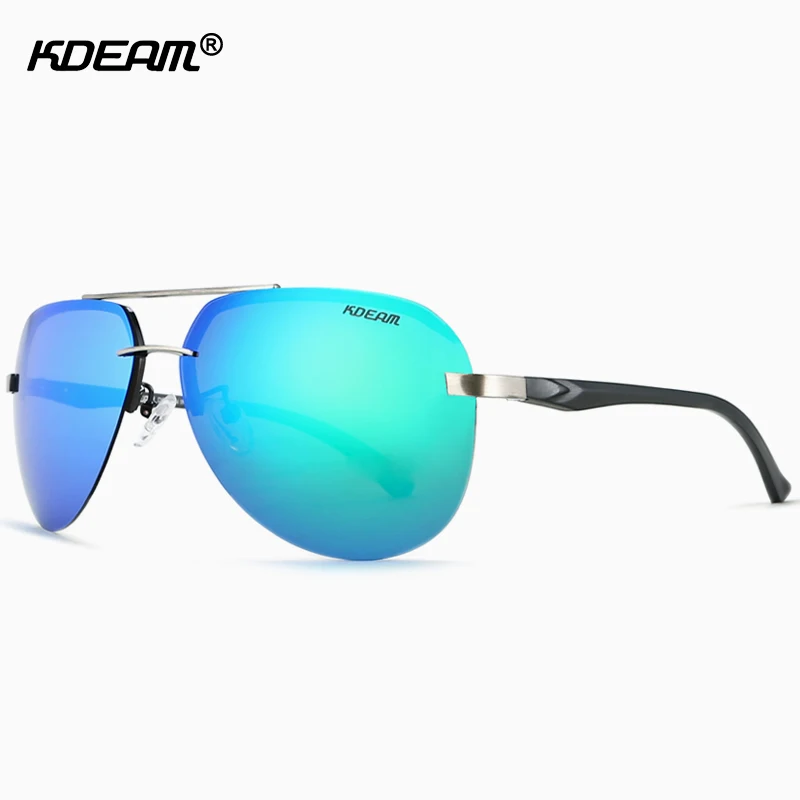 Sunglasses for Men KDEAM Brand Pilot Driving Polarized Sun Glass Aluminium Frame Mirror Male UV400 Gafas De Sol Eyewear
Sunglasses for Men KDEAM Brand Pilot Driving Polarized Sun Glass Aluminium Frame Mirror Male UV400 Gafas De Sol Eyewear