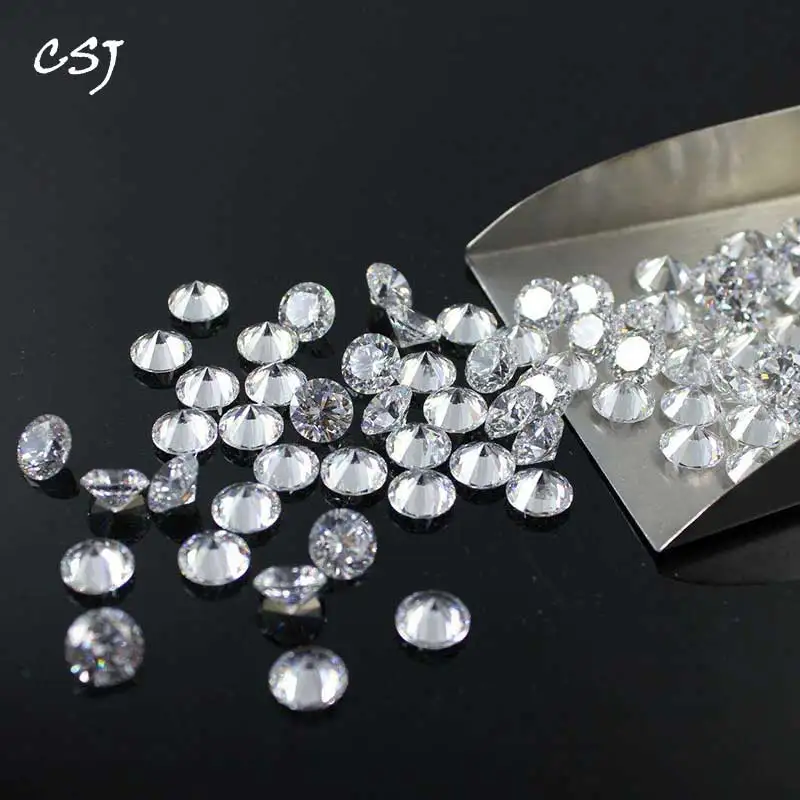 CSJ IJ Color Brilliant Cut Round Shape 1-2.8mm Small Size Moissanite Loose Gemstone Diamonds Stone High Quality
CSJ IJ Color Brilliant Cut Round Shape 1-2.8mm Small Size Moissanite Loose Gemstone Diamonds Stone High Quality