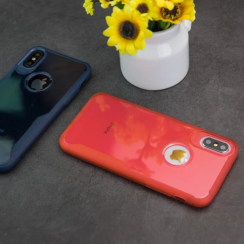 Прозрачный чехол YMF для iPhone 5 5S 6 Plus 7 8 X XS XR MAX мягкий резиновый прозрачный