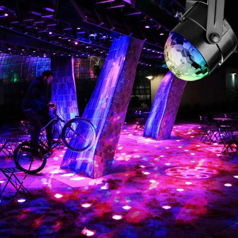 3W Mini RGB Crystal Magic Ball Sound Activated Disco Ball Stage Lamp Lumiere Christmas Laser Projector Dj Club Party Light Show
3W Mini RGB Crystal Magic Ball Sound Activated Disco Ball Stage Lamp Lumiere Christmas Laser Projector Dj Club Party Light Show