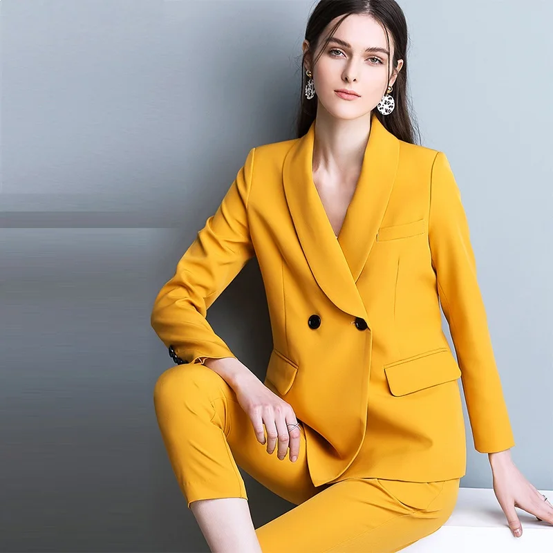 2019 New Korean Style Women Suits,Pants Suits Elegant Woman,OL Professional Two-piece Suit,Wedding Evening Party Formal Suit Set
2019 New Korean Style Women Suits,Pants Suits Elegant Woman,OL Professional Two-piece Suit,Wedding Evening Party Formal Suit Set
