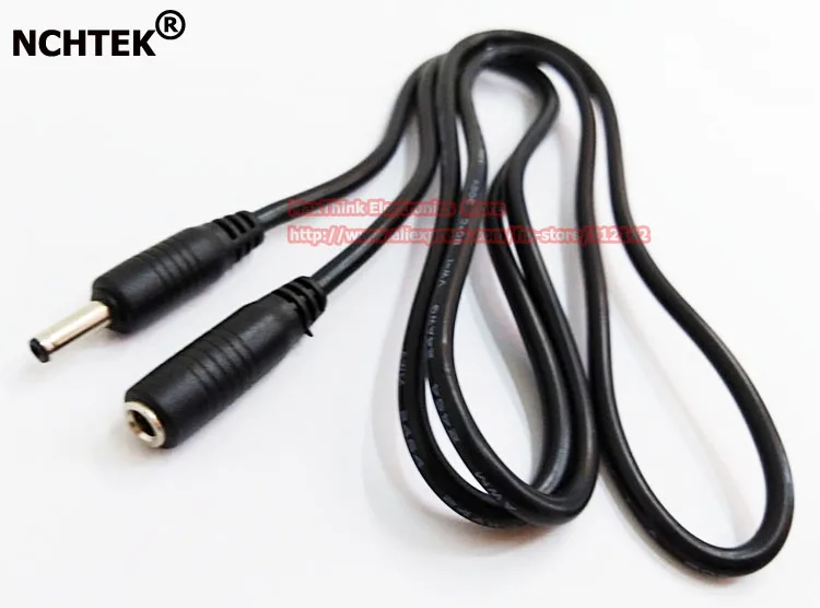 NCHTEK DC Power 3 5*1 35 мм штекер к гнезду удлинитель Кабель 5/1 F/M провод розетки около 1