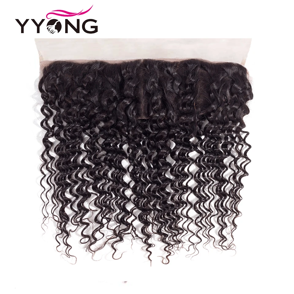 Yyong Brazilian Deep Wave Human Hair Lace Frontal Closure 13*4 Ear To Ear Free/Middle/Three Part Swiss Lace Remy Can Be Bleached
Yyong Brazilian Deep Wave Human Hair Lace Frontal Closure 13*4 Ear To Ear Free/Middle/Three Part Swiss Lace Remy Can Be Bleached