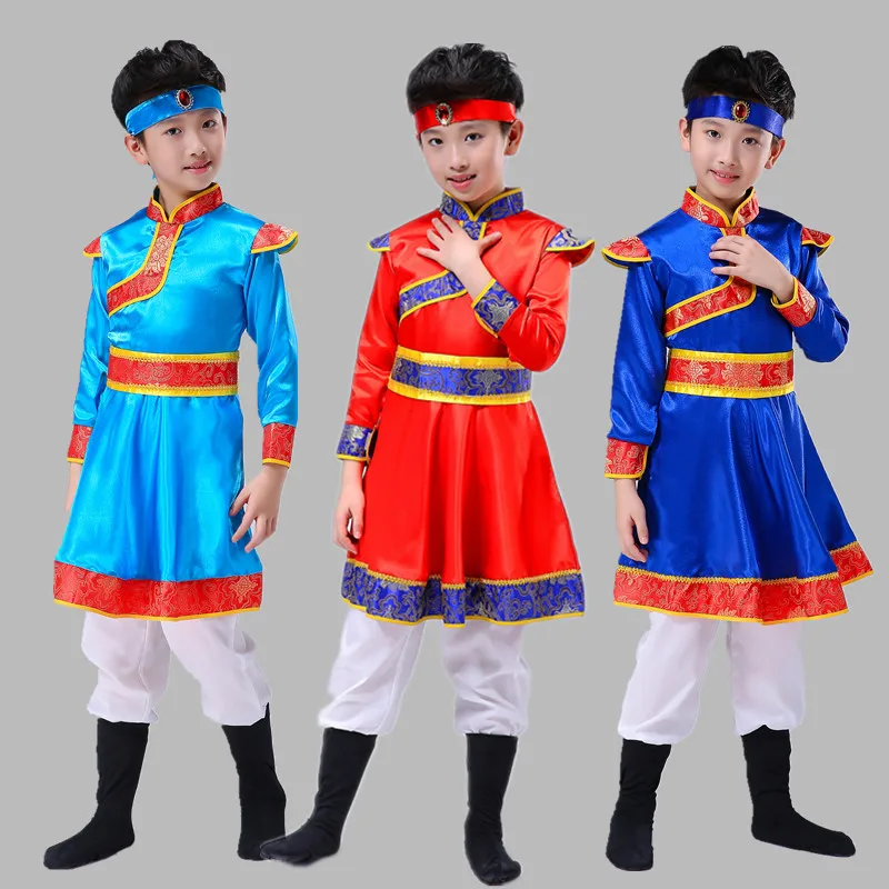 New children's dance costume Mongolian ethnic Tibetan clothing girls dance skirt Chinese minority clothing stage performance
New children's dance costume Mongolian ethnic Tibetan clothing girls dance skirt Chinese minority clothing stage performance