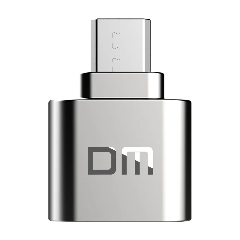 Считыватель карт памяти DM OTG CR010 Micro SD/TF многофункциональный считыватель для