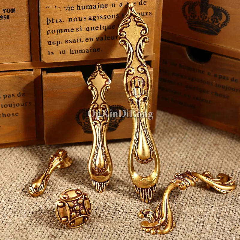 Retro 10PCS European Antique Kitchen Door Furniture Handles Cupboard Drawer Wardrobe Wine Cabinet Pulls Handles and Knobs
Retro 10PCS European Antique Kitchen Door Furniture Handles Cupboard Drawer Wardrobe Wine Cabinet Pulls Handles and Knobs