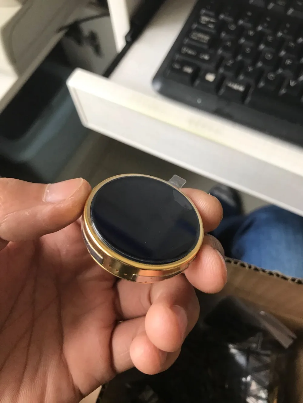 100% Гарантия ЖК дисплей с сенсорным экраном + рамки сборки для MOTO 360 Спорт версия 42
