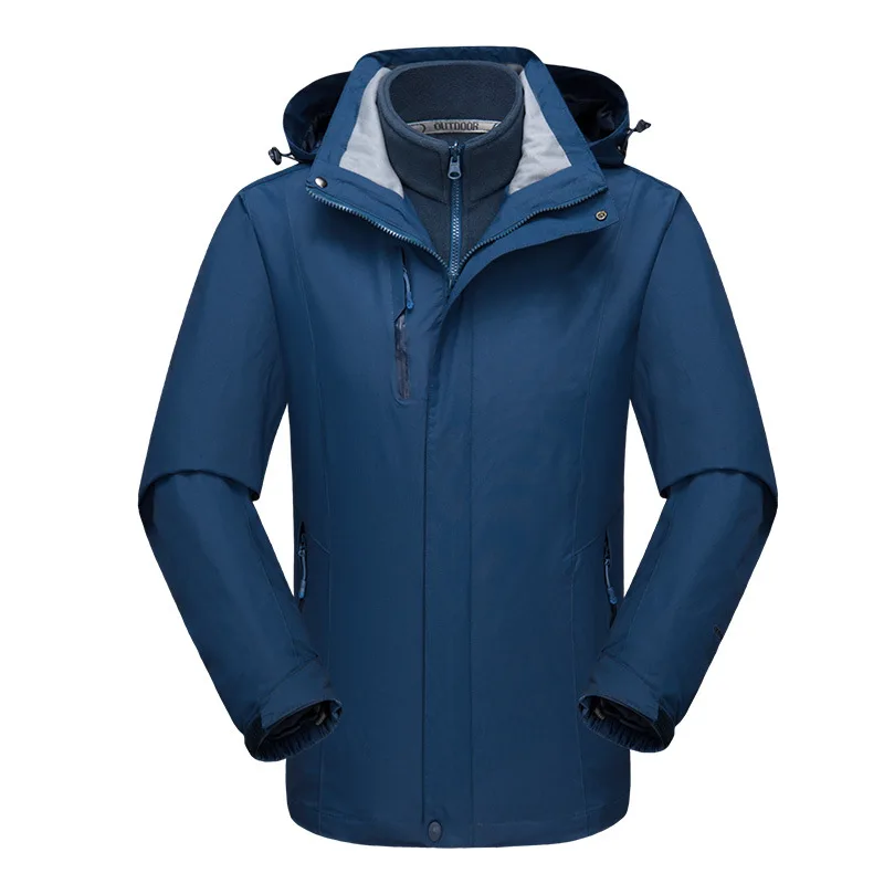 Outdoor 3 In 1 Waterproof Hiking Softshell Jackets Men Breathable Fleece Coats Trekking Clothing Hiking Hunting Climbing Jackets
Outdoor 3 In 1 Waterproof Hiking Softshell Jackets Men Breathable Fleece Coats Trekking Clothing Hiking Hunting Climbing Jackets