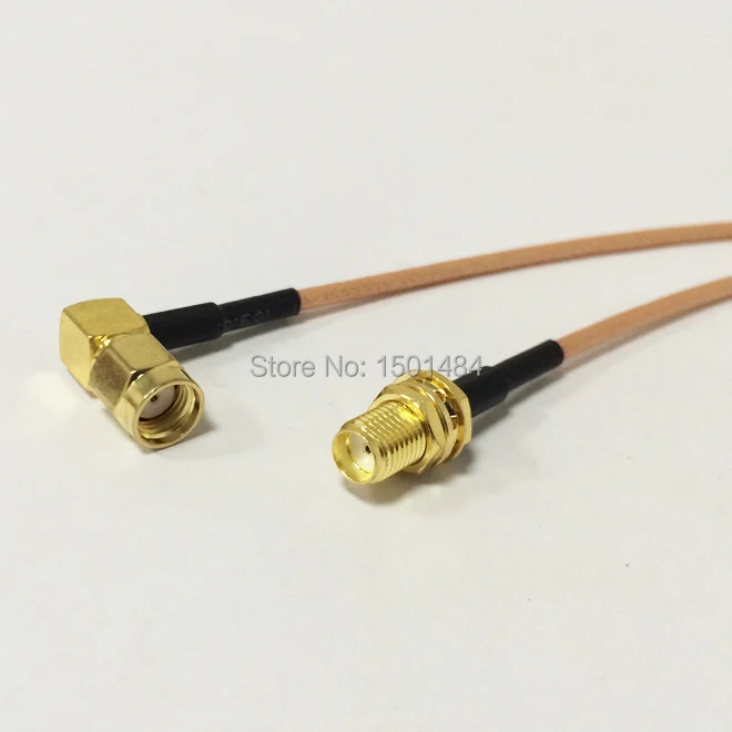 New SMA Female Jack Switch RP- SMA Male Plug Right Angle pigtail cable RG316 15CM 6" Adapter
New SMA Female Jack Switch RP- SMA Male Plug Right Angle pigtail cable RG316 15CM 6" Adapter