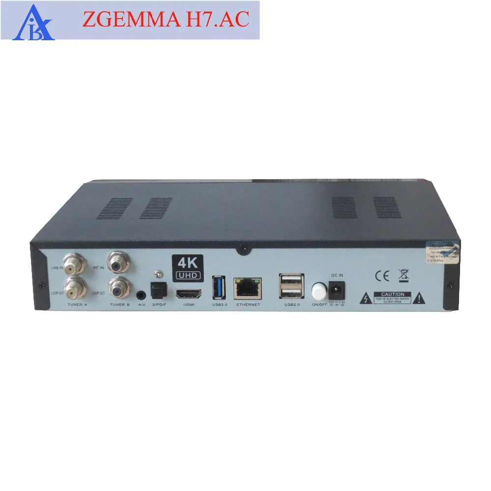 2pcs/lot 4K UHD Satellite Receiver ZGEMMA H7.AC with 2*DVB-S2X + ATSC Three Tuners Linux HEVC Receiver For American Market
2pcs/lot 4K UHD Satellite Receiver ZGEMMA H7.AC with 2*DVB-S2X + ATSC Three Tuners Linux HEVC Receiver For American Market