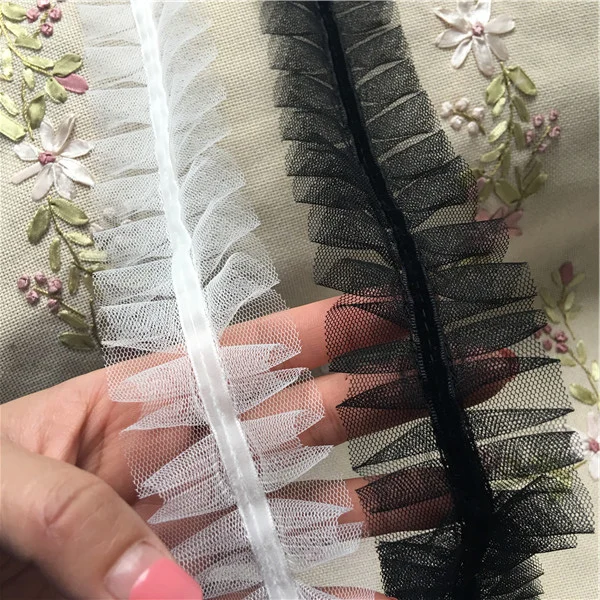 Beautiful White Black Double Edge Mesh Lace Trim Fabric for Clothing Dress Sewing DIY free shipping-Time
Beautiful White Black Double Edge Mesh Lace Trim Fabric for Clothing Dress Sewing DIY free shipping-Time