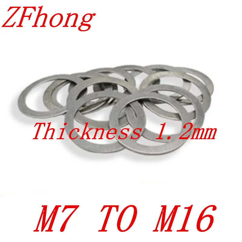 500pcs/lot 7mm 8mm 9mm 10mm 11mm 12mm 13mm 14mm 16mm Thickness 1.2mm Aluminum flat washer Aluminum sealing ring
500pcs/lot 7mm 8mm 9mm 10mm 11mm 12mm 13mm 14mm 16mm Thickness 1.2mm Aluminum flat washer Aluminum sealing ring