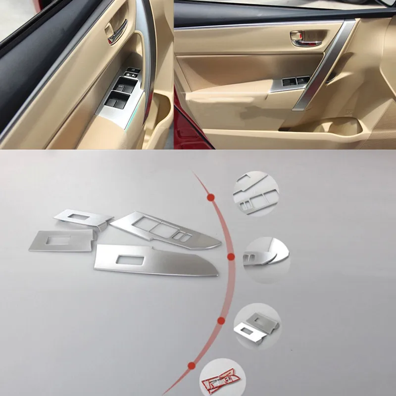 Отделка подлокотника внутренняя дверная ручка, отделка блестками для Toyota Corolla 2014-2017, ABS chrome, автомобильные аксессуары
Отделка подлокотника внутренняя дверная ручка, отделка блестками для Toyota Corolla 2014-2017, ABS chrome, автомобильные аксессуары