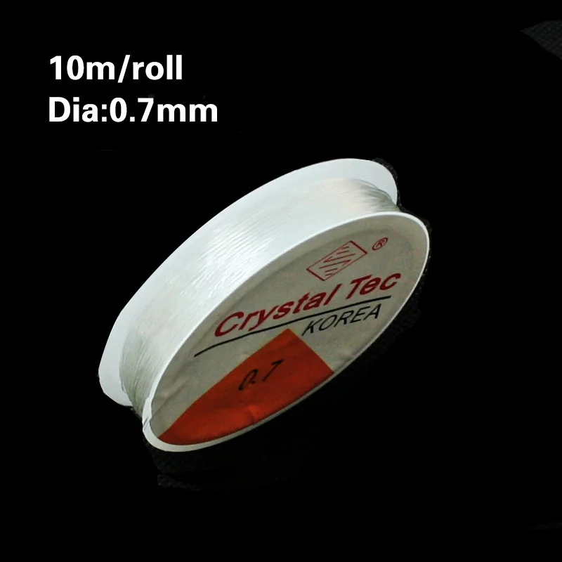 New Stretchy Strong Crystal Cord Clear Plastic Resin Rope String Bead Wire For Jewelry DIY Beads Ropes FXS006-69
New Stretchy Strong Crystal Cord Clear Plastic Resin Rope String Bead Wire For Jewelry DIY Beads Ropes FXS006-69