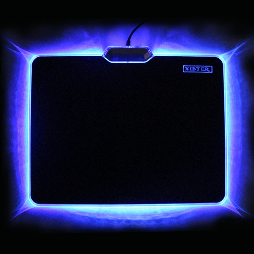 Lighting Mouse Pads RGB Luminous 300x240mm Hard PVC Non-skid Silicone Bottom LED Lights Mousepad for Home Office PC Mouse Gaming
Lighting Mouse Pads RGB Luminous 300x240mm Hard PVC Non-skid Silicone Bottom LED Lights Mousepad for Home Office PC Mouse Gaming