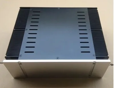 1969 Full aluminum amplifier chassis / Class A amplifier / AMP Enclosure / case / DIY box (330*120*268mm)
1969 Full aluminum amplifier chassis / Class A amplifier / AMP Enclosure / case / DIY box (330*120*268mm)