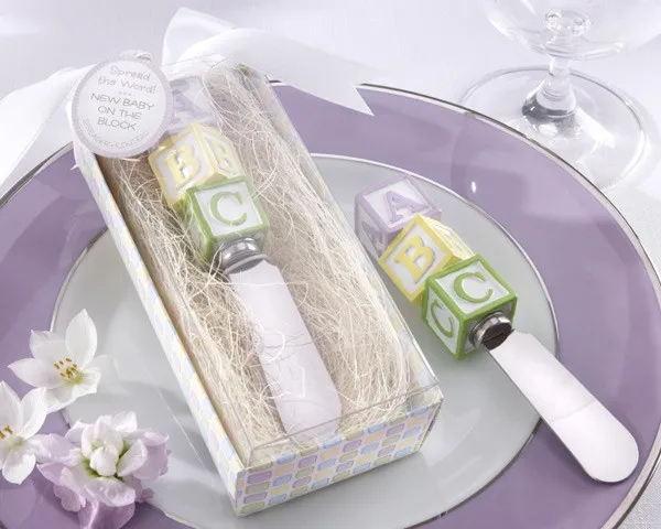 New Arrival New Baby on the Block Alphabet Block Spreader 100PCS/LOT + wedding baby shower favor party gifts
New Arrival New Baby on the Block Alphabet Block Spreader 100PCS/LOT + wedding baby shower favor party gifts