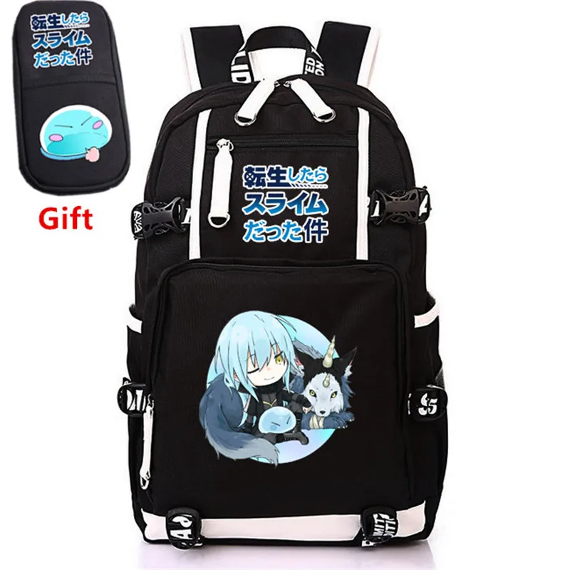 Anime That Time I Got Reincarnated as a Slime Kawaii Women Backpack Canvas School Bags for Teenage Girls Laptop Backpack Rugzak
Anime That Time I Got Reincarnated as a Slime Kawaii Women Backpack Canvas School Bags for Teenage Girls Laptop Backpack Rugzak