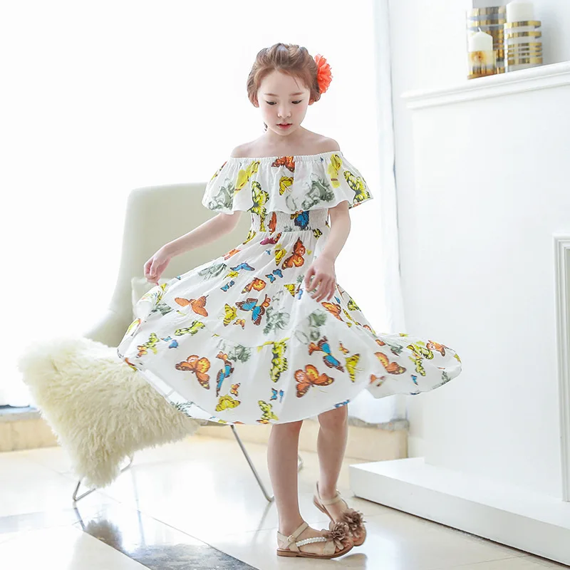 Bohemian Style Beach Dress Kids Girls Summer Cothing Teenager Girls Print Sundress Children Kids Girls Party Princess Dress
Bohemian Style Beach Dress Kids Girls Summer Cothing Teenager Girls Print Sundress Children Kids Girls Party Princess Dress
