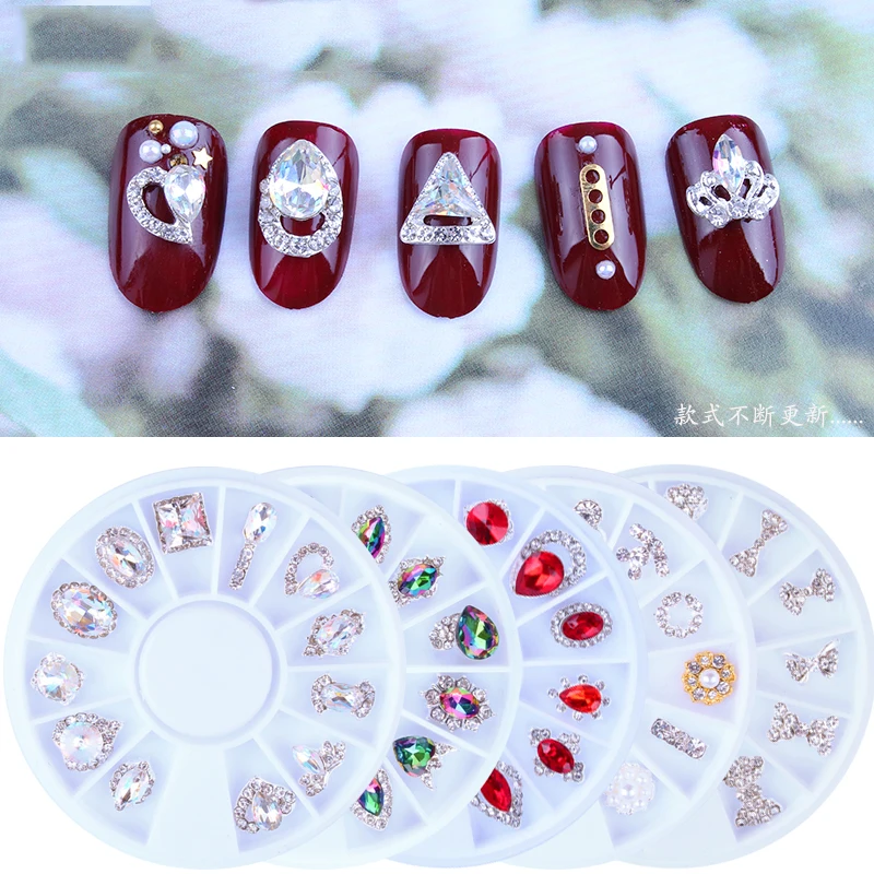 Nail Charms, Nail Art Rhinestones,1 Wheel 3D Charm Alloy Large Rhinestones Bow Silver Metal Charms Gems Stones for Nail Art ,kj8
Nail Charms, Nail Art Rhinestones,1 Wheel 3D Charm Alloy Large Rhinestones Bow Silver Metal Charms Gems Stones for Nail Art ,kj8