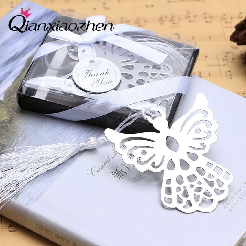 

Qianxiaozhen 10pcs Angel Bookmark Wedding Favors And Gifts Wedding Supplies Wedding Souvenirs Baby Shower Favor Party Favors