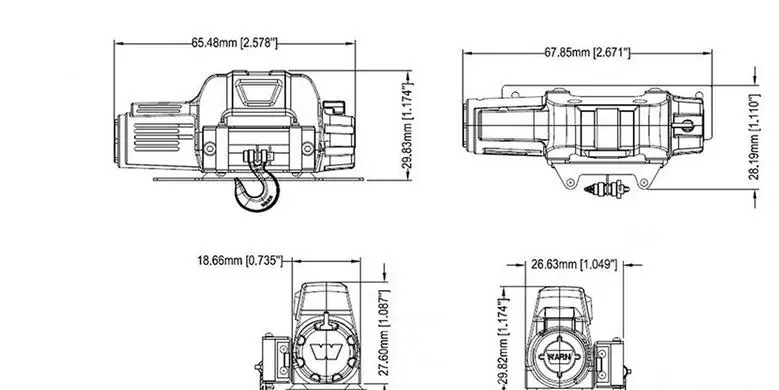 1/10 RC Гусеничный Грузовик Jeep Wrangler кВт лебедка подходит для Tamiya CC01 FFraxxas TRX4 CAPO JKMAX ACE-1