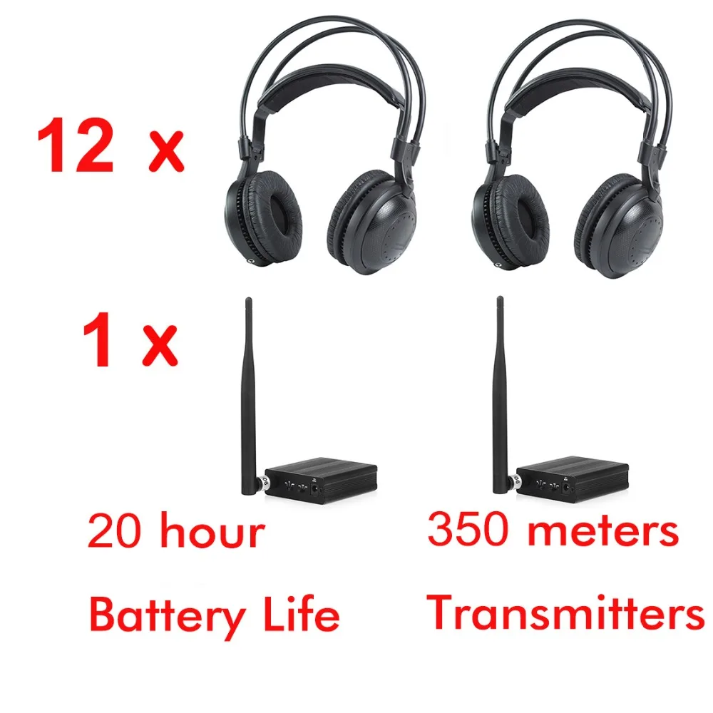 500m RF strong low bass classical silent disco headphones package ( 12pcs headphones and 1 transmitter)
500m RF strong low bass classical silent disco headphones package ( 12pcs headphones and 1 transmitter)
