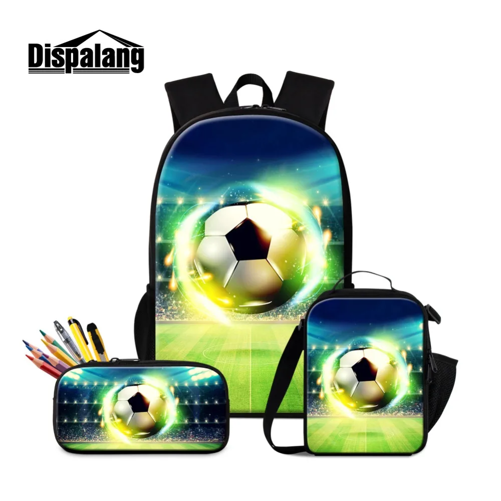 2019 Design FootBall Star Image School Bags for Students Cooler Lunch Pouch Cute Bookbag Zipper Pencil Case 3 in 1 Set Mochila
2019 Design FootBall Star Image School Bags for Students Cooler Lunch Pouch Cute Bookbag Zipper Pencil Case 3 in 1 Set Mochila