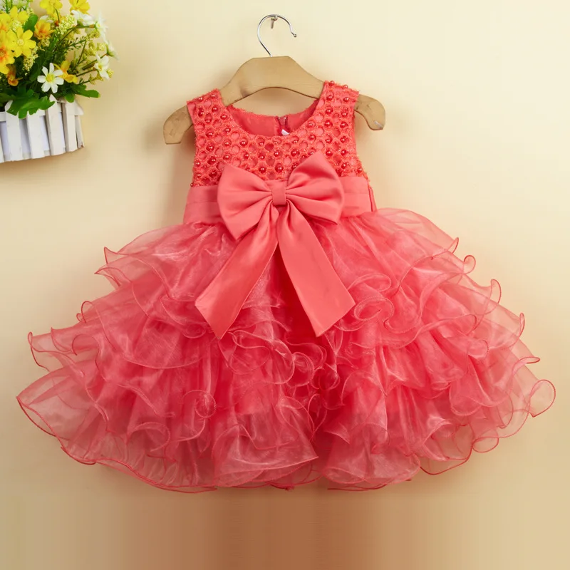 Children dress beads bow flower girl princess dress Korean sleeveless wedding dress costumes 0-2 year old
Children dress beads bow flower girl princess dress Korean sleeveless wedding dress costumes 0-2 year old