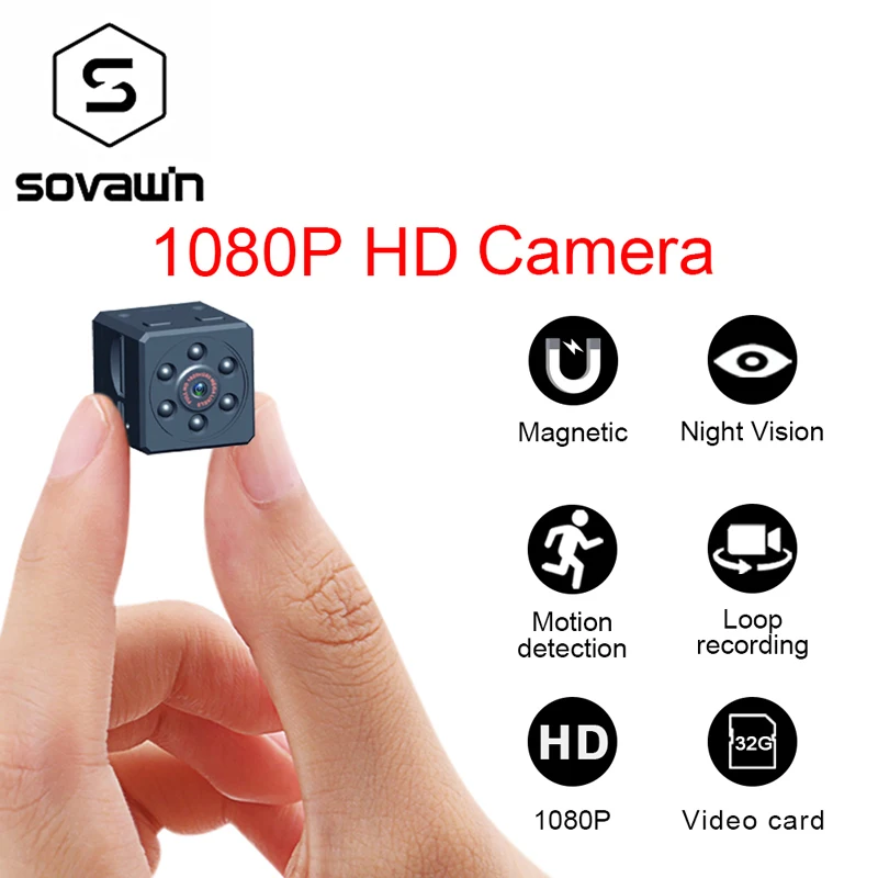 Мини видеокамеры CMOS hd 1080p Датчик обнаружения движения MD18E камера ночного видения