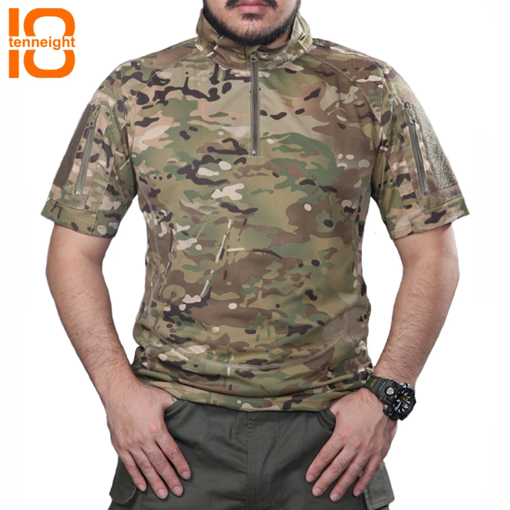 TENNEIGHT Tactical Military T Shirt Breathable Quick-drying Camouflage T-shirt short-sleeved Man hiking climbing sports shirt
TENNEIGHT Tactical Military T Shirt Breathable Quick-drying Camouflage T-shirt short-sleeved Man hiking climbing sports shirt