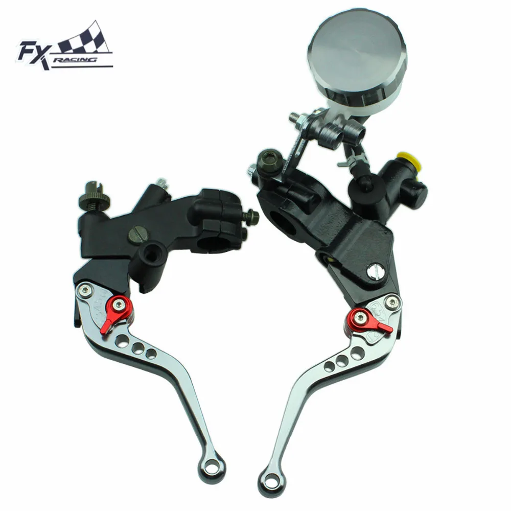 7/8" For Honda CBR500R CB500F CB500X 2013 - 2015 Motorcycle Master Cylinder Reservoir Brake Clutch Lever Hydraulic Brake Lever
7/8" For Honda CBR500R CB500F CB500X 2013 - 2015 Motorcycle Master Cylinder Reservoir Brake Clutch Lever Hydraulic Brake Lever