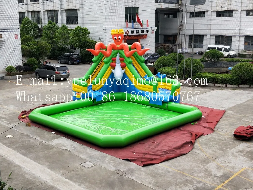 Factory direct jungle inflatable pool slide / water slide / large land slide for sale YLYS-713
Factory direct jungle inflatable pool slide / water slide / large land slide for sale YLYS-713