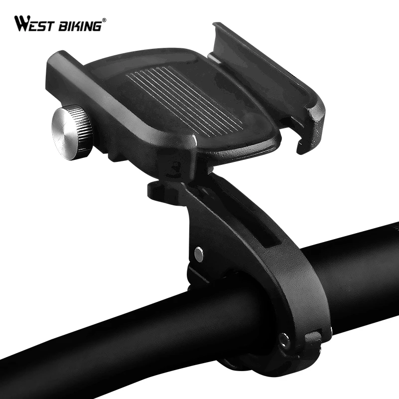 WEST BIKING Quality Alloy Bike Phone Holder Universal Stand Mountain Road Bike Handlebar Phone Holder Motorcycle Cellphone Mount
WEST BIKING Quality Alloy Bike Phone Holder Universal Stand Mountain Road Bike Handlebar Phone Holder Motorcycle Cellphone Mount