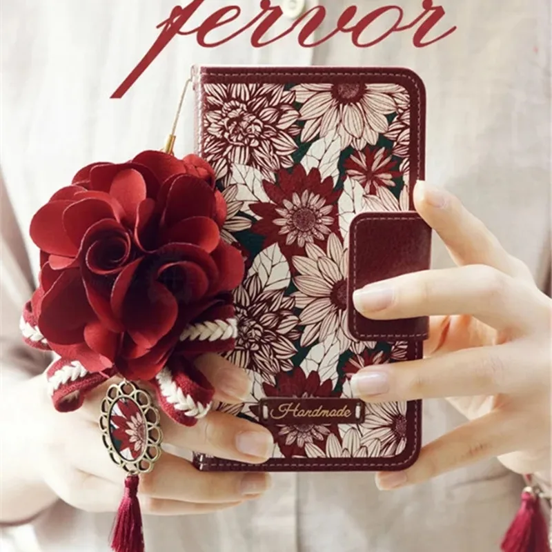 Red Sun Flower Flip Wallet Handbag Flower Tassel Pendant Leather Case Cover For iPhone 11 Pro XS Max XR X 8 7 6 6S Plus SE 2020
Red Sun Flower Flip Wallet Handbag Flower Tassel Pendant Leather Case Cover For iPhone 11 Pro XS Max XR X 8 7 6 6S Plus SE 2020
