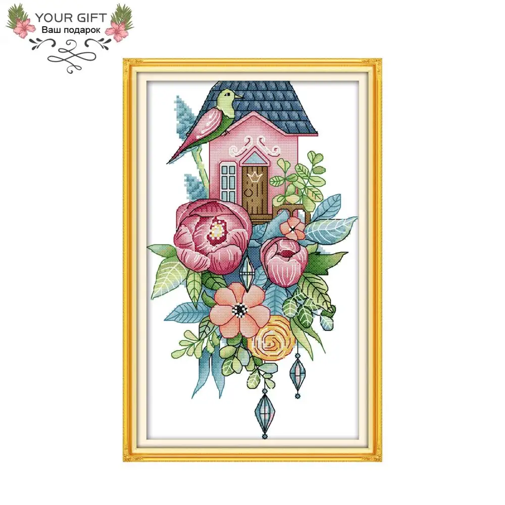Joy Sunday Bird's Home Needlework DA178 14CT 11CT Counted Stamped Animal Home Decor Needlepoint Embroidery DIY Cross Stitch kit
Joy Sunday Bird's Home Needlework DA178 14CT 11CT Counted Stamped Animal Home Decor Needlepoint Embroidery DIY Cross Stitch kit
